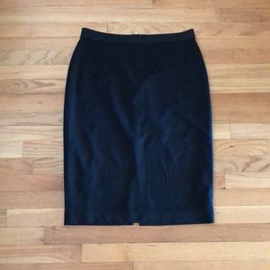 Alfani black pencil skirt